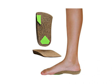 3/4 Length Cork Neon Shield Arch Support Insole