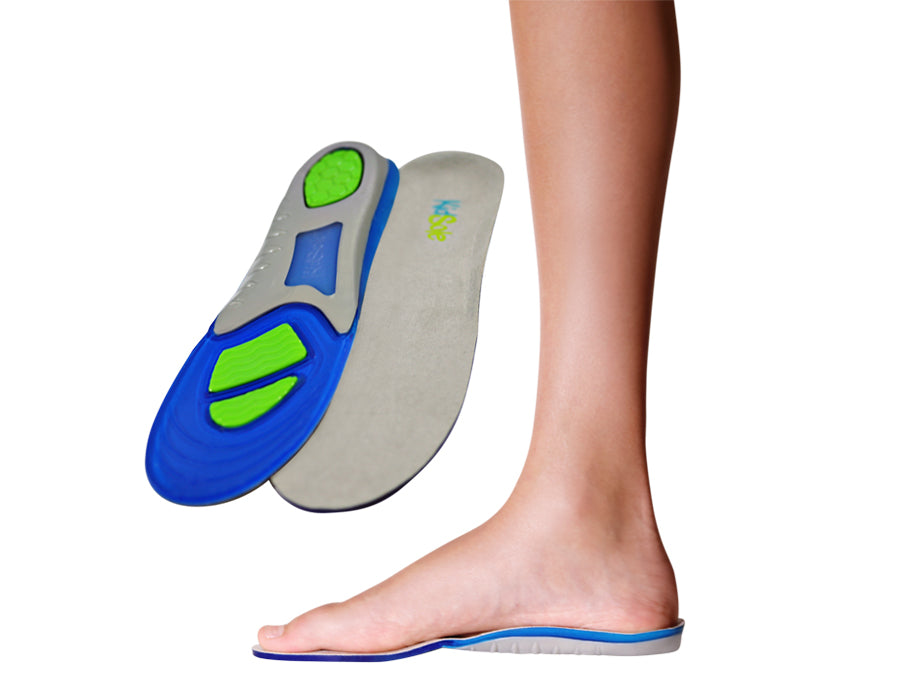 Children's Athletic Gel Sports Insoles For Cushion and Comfort