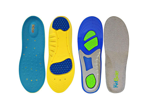 2 Pack - 1 Sport Memory Foam Comfort and 1 KidSole Gel Insole