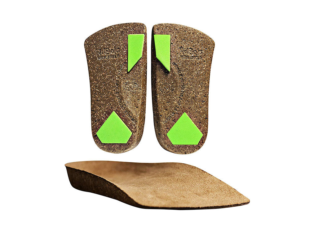 3 4 Length Cork Neon Shield Arch Support Insole